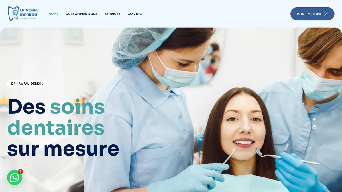 Site web drnawfal.ma réalisé par DigiProLink